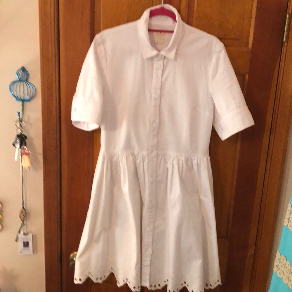 NWOT kate spade site cutout denim dress